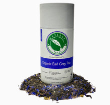 Load image into Gallery viewer, organic earl grey tea canister 
